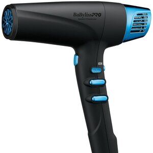 BabylissPro Nano Titanium Dual Ionic Dryer Limited Edition Matte Black BNTMB9100